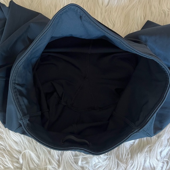 {Lululemon} Fast & Free Crop II Nulux 19" in Nocturnal Teal - Womens 4 - Picture 8 of 11